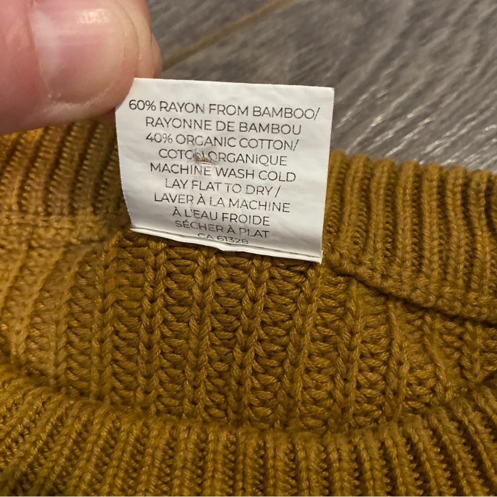 Jax & Lennon knit sweater pullover Bamboo Rayon & organic Cotton - Picture 8 of 8